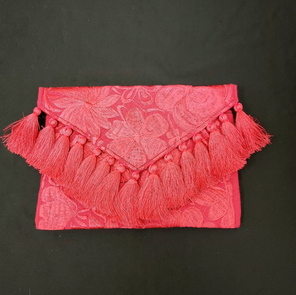 Handmade Embroidered clutch